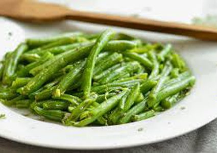 الفاصوليا الخضراء بزيت الزيتون