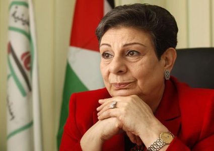 عشراوي تبحث مع مسؤول فرنسي آخر التطورات السياسية