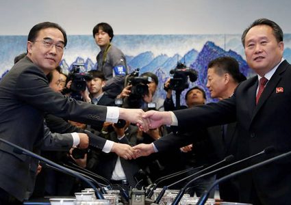 بدء حظر الطيران قرب الحدود بين الكوريتين