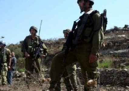 الاحتلال يعتقل مواطنا من أرضه في بلدة الخضر