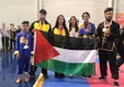 المنتخب الفلسطيني يحصد 7 ميداليات في فنون القتال