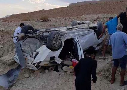 4 اصابات بحادث سير على شارع 90