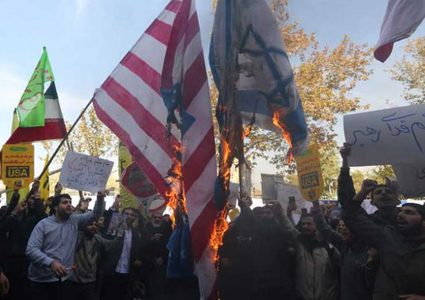 مظاهرات مناهضة لواشنطن في طهران