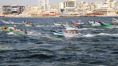 غداً.. انطلاق المسير البحري الـ15 في غزة