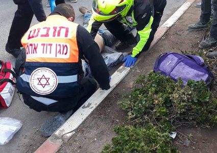 إصابة خطيرة لشاب إثر حادث سير على معبر الجلمة