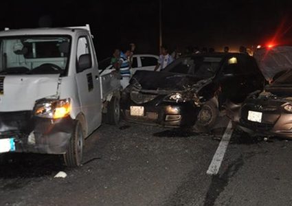 مصرع سيدة واصابة طفلها في حادث سير شرق غزة