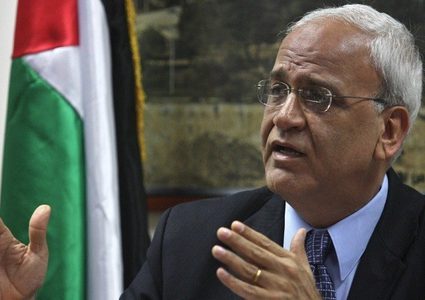 عريقات: قانون القومية يأتي امتداداً لوعد بلفور