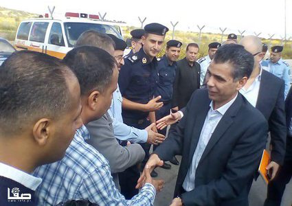 الوفد المصري يصل غزة