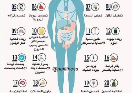 فوائد المشي