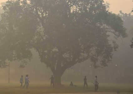 موجة ضباب قوية تخنق الهند