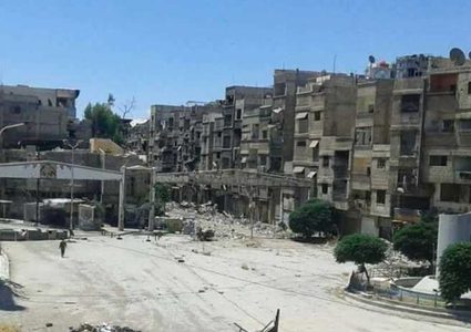 دمشق: تسارع وتيرة العمل في مخيم اليرموك