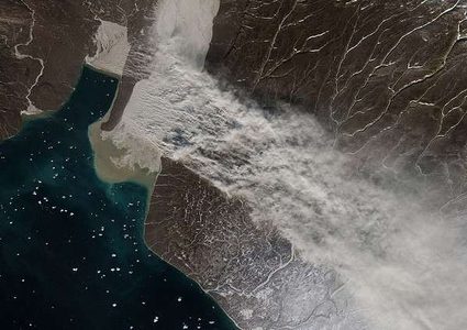 الأقمار الاصطناعية تلتقط لأول مرة "عواصف الطمي"