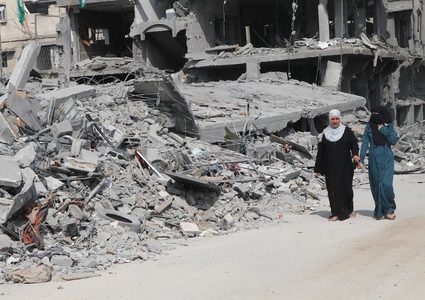 الأونروا توقف صرف بدل ايجار للمدمرة منازلهم في غزة