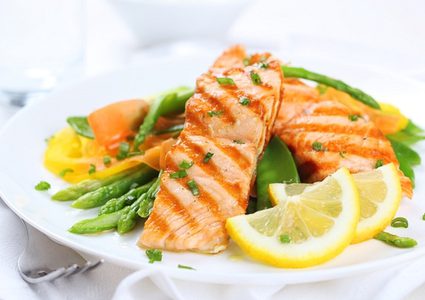 فيليه السّلمون المشوي