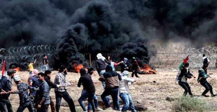الاحتلال: 15مواطنًا اقتحموا السياج الفاصل شرق غزة