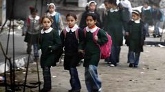 لا تعليق لدوام المدارس في غزة والأمر حسب الميدان