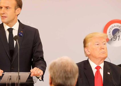 ماكرون يمرر "رسالة" ضد ترامب