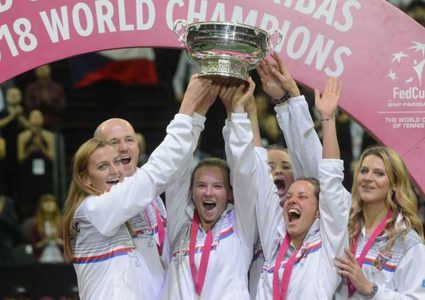 سيدات تشيكيا يتوجن بكأس الاتحاد