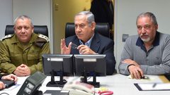 نتنياهو وليبرمان يجريان اجتماع طارىء