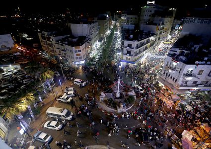 رام الله تتضامن مع غزة