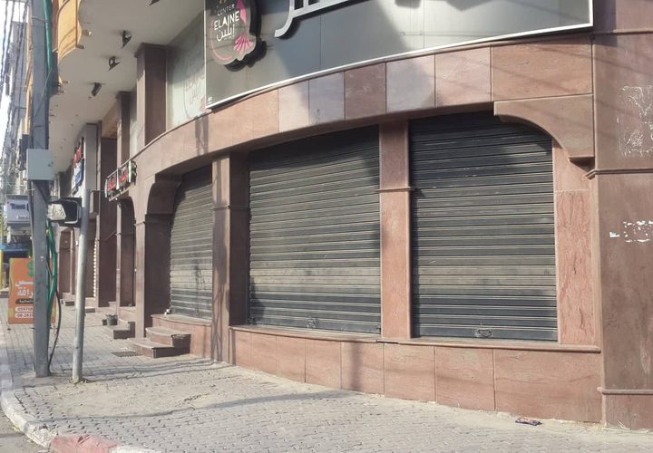أحياء غزة تشهد شللًا في الحركة بعد أحداث العدوان الإسرائيلي