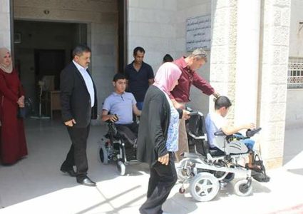 مكرمة رئاسية  لذوي الاحتياجات الخاصة في سلفيت