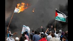 غزة....مسيرات العودة مستمرة للجمعة الـ(34)