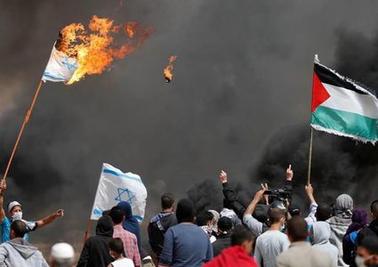 غزة....مسيرات العودة مستمرة للجمعة الـ(34)