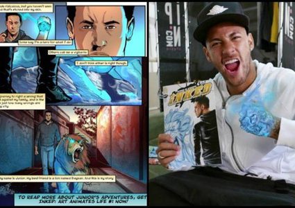 إطلاق تطبيق "نيمار جونيور كوميكس"