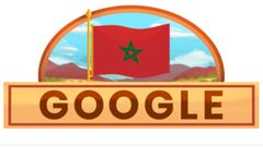 "غوغل" يحتفي بذكرى استقلال المغرب