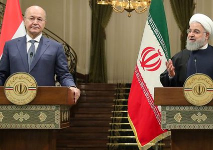 روحاني:حجم التجارة مع العراق قد ترتفع لـ20 مليار $