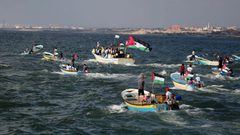 غزة: المسير البحري الـ 16 ينطلق الاثنين
