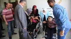 مكرمة رئاسية لجمعية الشعراوية لذوي الاحتياجات