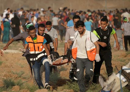 إصابة طفل برصاص الاحتلال شرق البريج