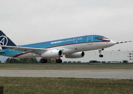 طائرات "سوخوي" المدنية إلى دبي