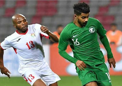 تعادل الأردن والسعودية وديا