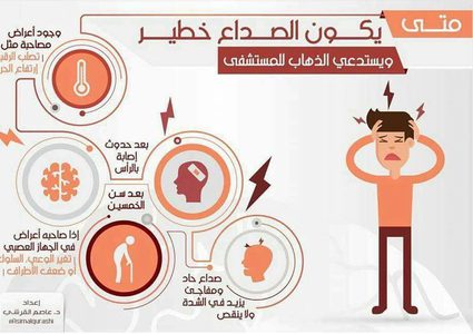 متى يكون الصداع خطير ويستدعي الذهاب للمستشفى؟
