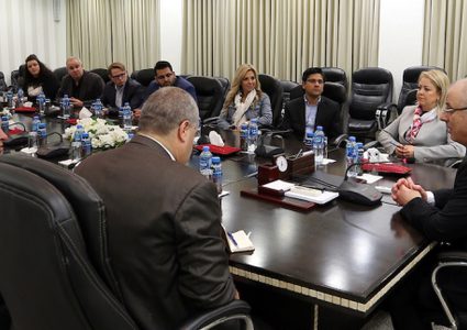 الحمدالله يجتمع بوفد من الحزب الليبرالي الكندي