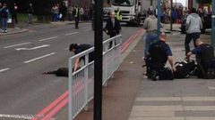 تعرض رجل لهجوم طعن بساطور في العاصمة البريطانية