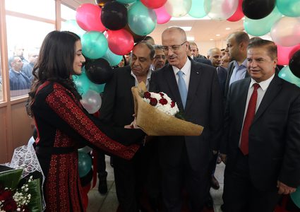 الحمدالله يفتتح مبنى الطوارئ بمستشفى رفيديا