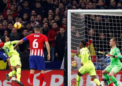 ديمبيلي يجنب برشلونة السقوط في معقل أتلتيكو