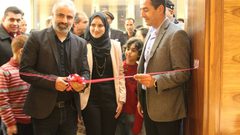 افتتاح معرض "مية ولون" للفنانة صفاء شقير