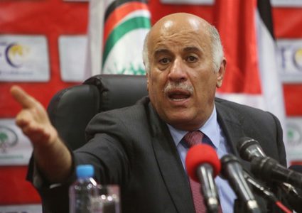 الرجوب: لمسنا جدية مصرية لإنهاء الانقسام