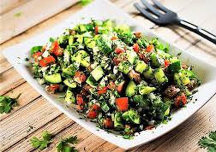 طريقة عمل سلطة شيرازية