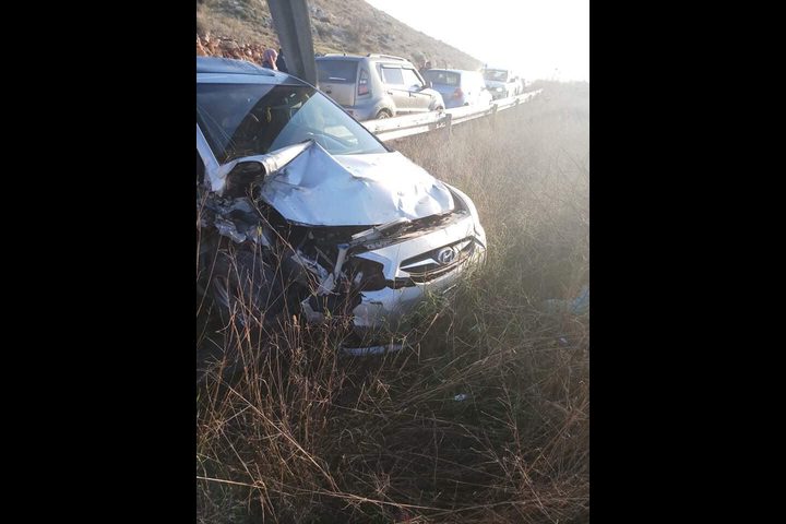 إصابة 4 سيدات في حادث تصادم ذاتي على شارع عصيرة