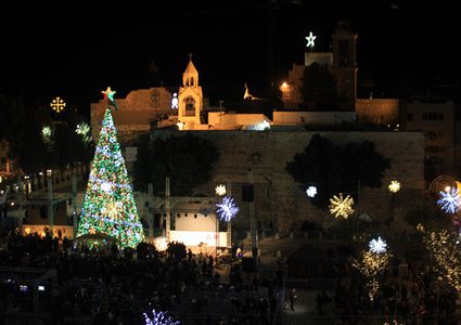 إنارة شجرة الميلاد السبت المقبل بساحة المهد
