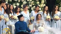ملك ماليزيا يتزوج ملكة جمال موسكو