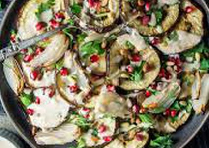 طريقة عمل سلطة الباذنجان التركية