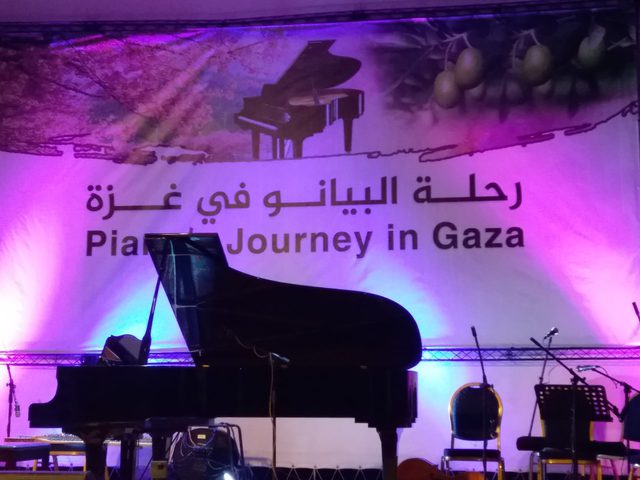 "البيانو" الجريح في غزة يعود للحياة بعد تعافيه