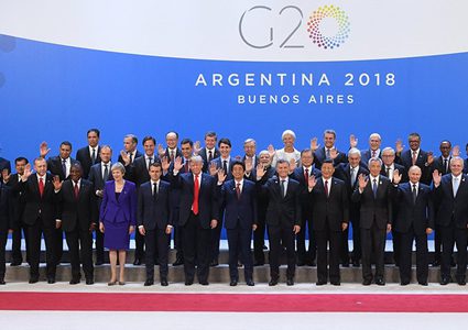 بوتين يقترح استخدام منصة "مجموعة العشرين"